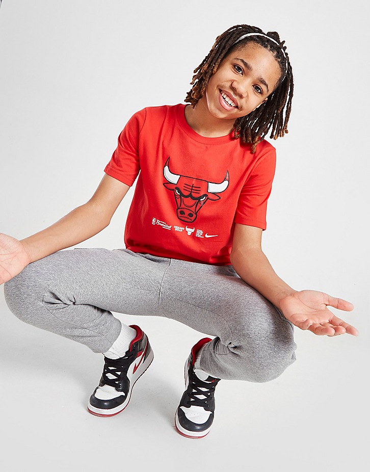 Nike NBA Chicago Bulls Logo T-Shirt Junior